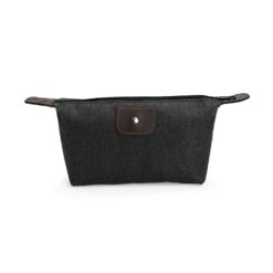 NÉCESSAIRE POLIÉSTER PVC MESCLA SPX-15302-PRE NA COR PRETO