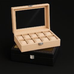 PORTA-RELÓGIOS SPX-09116-DOU NA COR DOURADO