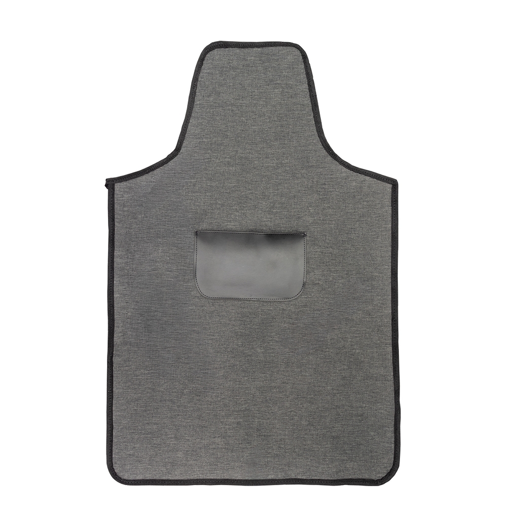 AVENTAL POLIÉSTER PVC MESCLA SPX-15388 NA COR CINZA