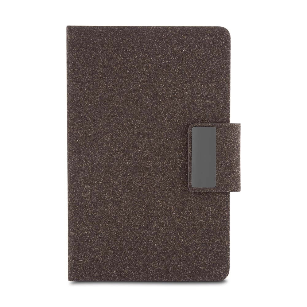 CADERNETA PU SPX-15357-MAR NA COR MARROM