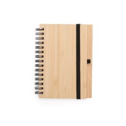 CADERNO ECOLÓGICO COM CANETA SPX-05134B-BMB NA COR BAMBU