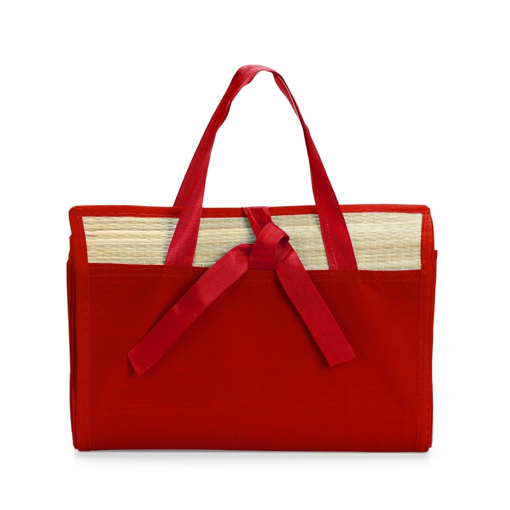 ESTEIRA PALHA SINTÉTICA SPX-08321B-VM NA COR VERMELHO