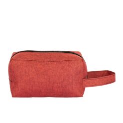 NÉCESSAIRE POLIÉSTER PVC MESCLA SPX-15333-VM NA COR VERMELHO