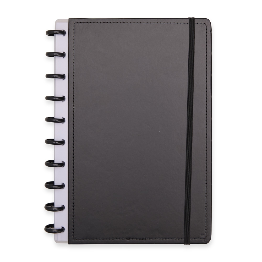 CADERNO DE DISCO SPX-19046-PRE NA COR PRETO